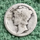 1917-P MERCURY DIME **** NICE CIRCULATED COIN **** L@@K AT PICTURES!!!!! #5228