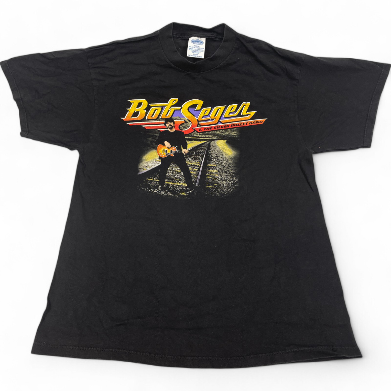 Bob Seger Silver Bullet 90's Never Forgets Winterland Tour Concert T-Shirt XL