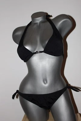 Triumph Push Up Bikini "High Fashion TPU 11" schwarz Gr. 38 mit Strass-Steinchen - Bild 1 von 4