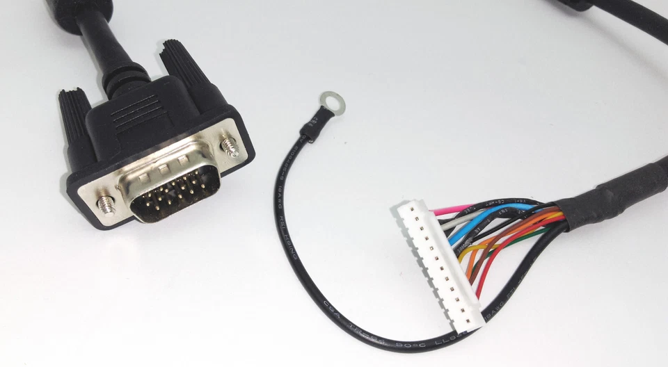 New PC LCD/CRT Monitor Repair Replacement D-sub DE-15F VGA Video Cable Connector - Image 4 of 4