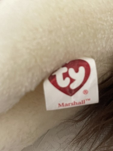 TY Beanie Babies Horse Lot Of 3 Pegasus Hoofer Marshall Plush w/ Tags 1999-2004 - Picture 10 of 11