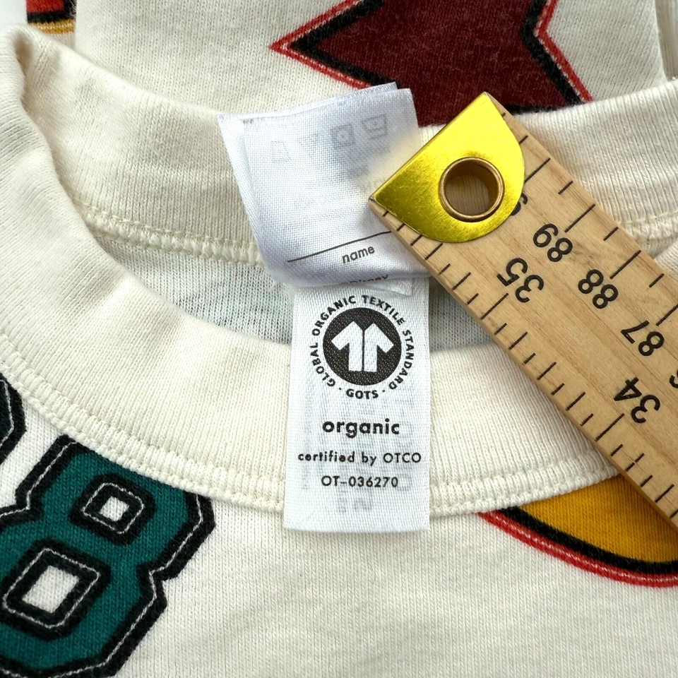 Juego de Pijama Hanna Anderson X Disney Mickey Mouse Algodón Orgánico EE. UU. Talla 5 Foto 4 de 4