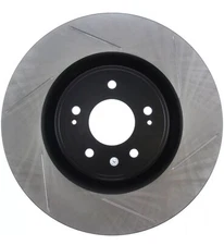 StopTech 126.46076SL Sport Slotted Disc Brake Rotor Fits 08-15 Lancer