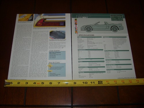 2005 ACURA NSX T - ORIGINAL 2005 ARTICLE - Picture 3 of 3