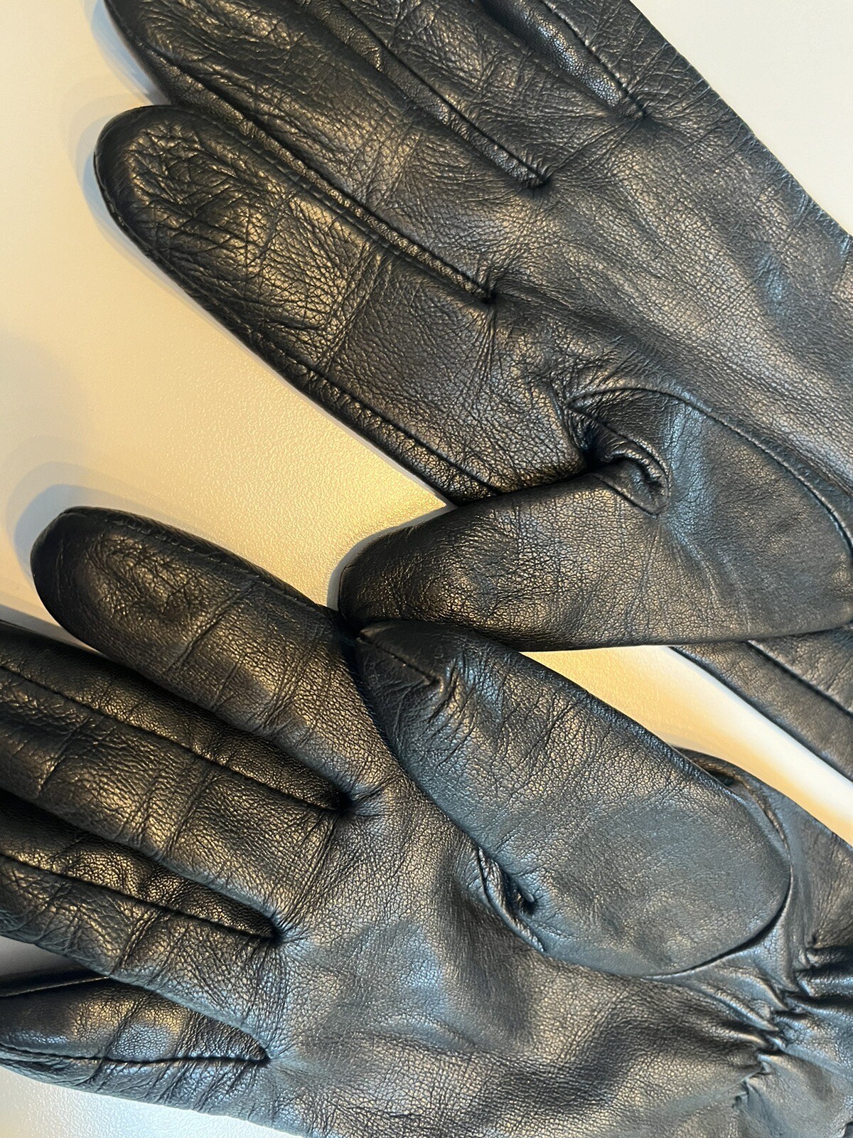 Lauren Ralph Lauren Womens Hand Stitched Leather Glov… Gem