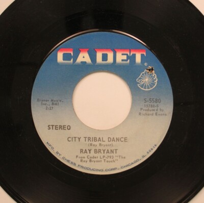 Ray Bryant - 45 - City Tribal Dance / Little Suzie On Cadet