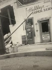 Vintage Photograph – Service Station with Coca-Cola Vending Machine