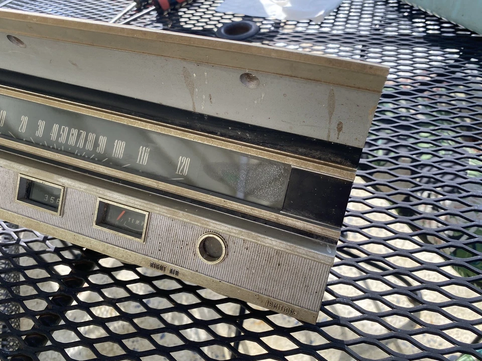 Ford Fairlane 1965 tablero cuadro de instrumentos ajuste velocímetro bisel indicadores Foto 2 de 4