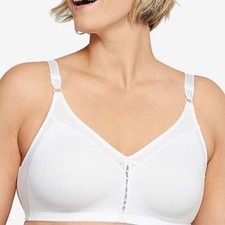 Bali Classic Support Bra White Cool Comfort NWT Size 40C