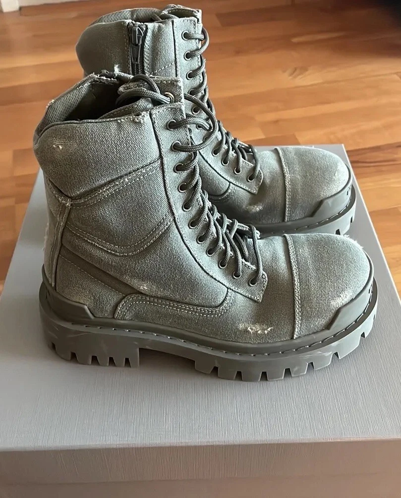 Balenciaga combat boot sale