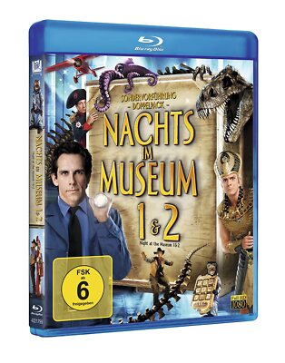 Nachts im Museum 1 + 2 Blu-ray Ben Stiller