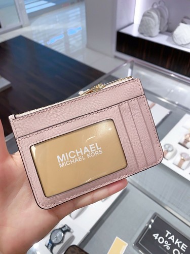 NWT Michael Kors Jet Set Travel Coin Key Chain Card Holder Wallet - Picture 77 of 130