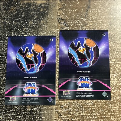 2021 Upper Deck Space Jam Road Runner #17 Base + Blue Parallel