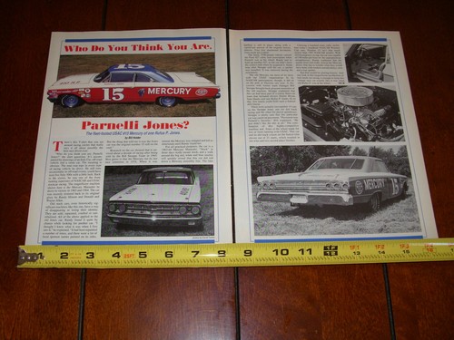 1963 PARNELLI JONES MERCURY MARAUDER - ORIGINALARTIKEL 1987 - Bild 5 von 12