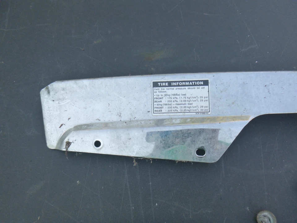 Protector de cubierta de cadena Yamaha Virago 250 2005 XV250 Foto 4 de 4