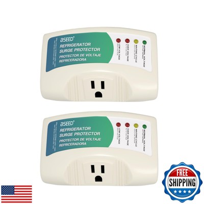 BSEED Single Outlet Surge Protector, Wall Surge Protector for Refrigerator, T