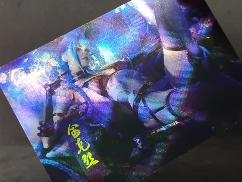 Jinx League of Legends Relic Patch NO.015 Girl Gold Goddess Holo Foil - Picture 3 of 5
