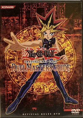 Yugioh Duel Master's Guide DVD - Official Game Rules - Konami Yu