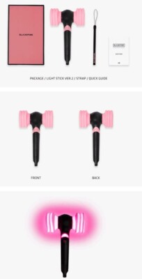 アイドル BLACKPINK LIGHT STICK VER.2 BLACKPINK LIGHT STICK ver.2 VLINK Piko Piko Hammer Heart