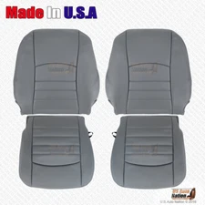 2013 - 2018 FOR Dodge Ram ST Front Driver Passenger Vinyl Seat Cover Diesel Gray