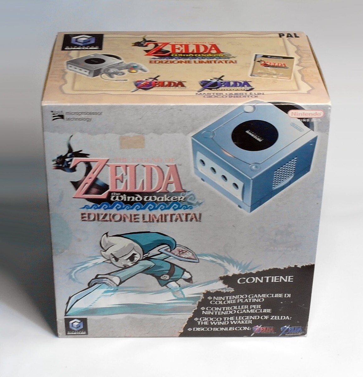 Console Nintendo Gamecube Zelda Windwaker Limited Edition PAL ITA
