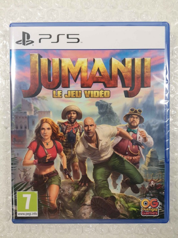 JUMANJI LE JEU VIDEO PS5 FR NEW (GAME IN ENGLISH/FRANCAIS/DE/ES/IT/PT)