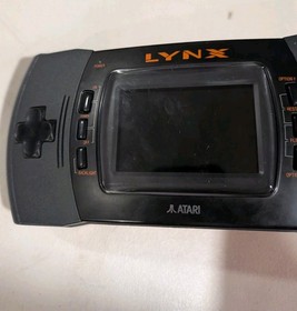 Atari Lynx II 2 Console System For Parts or Repair w/o Battery Cover 