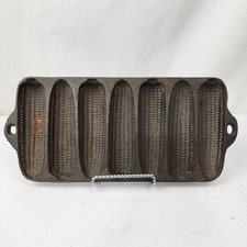 Vtg 1960’s Wagner Ware Cast Iron Cornbread Corn Bread Stick Pan Made in USA J5