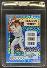 2022 Chronicles Luke Williams Contenders Optic RC Building Blocks #20 Marlins