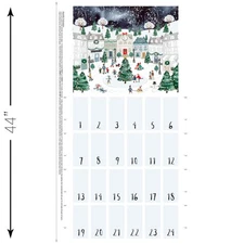Advent Panel in Multi | Baby, It's Cold Outside | Dear Stella