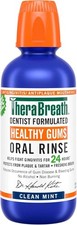 TheraBreath, Healthy Gums Oral Rinse, Clean Mint Flavor, 16 fl oz (473 ml)