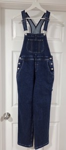 LL Bean Womens Relaxed Fit 207 Jean Denim Overalls Quality Durable XS Regular 