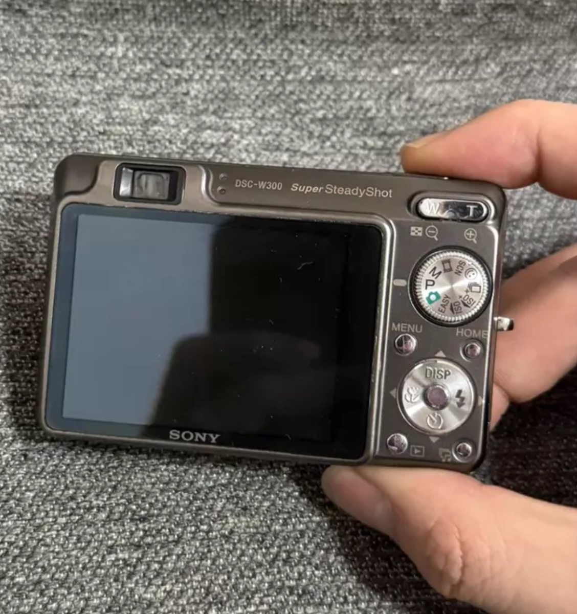 Sony Cyber-shot DSC-W300 13.6MP Digital Camera - Dark Graphite w