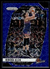 2024-25 Panini Prizm WNBA Blue Velocity Rebecca Allen Phoenix Mercury #124