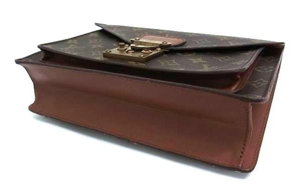 [Excelente Estado] Bolso bidireccional M51185 Louis Vuitton Monograma Monceau 28 usado Foto 4 de 4