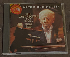 Rubinstein, Beethoven, Debussy Last Recital for Israel