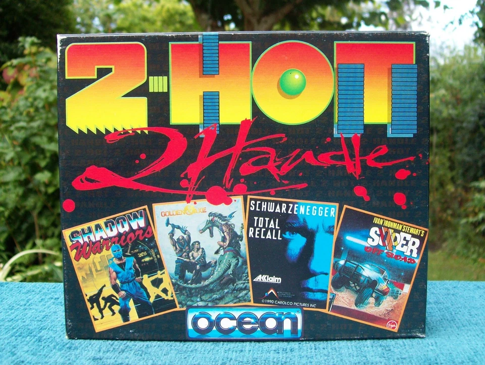 2 HOT 2 HANDLE - DISK - Ocean Software 1992 Commodore 64 C64 game compilation - Image 2 of 4