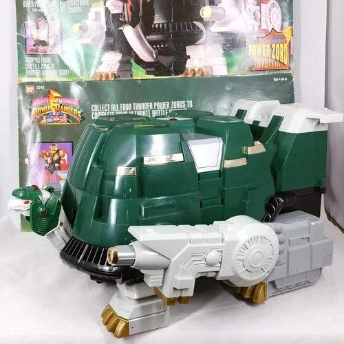Vintage Mighty Morphin Power Rangers Tor The Shuttle Zord 1994 #2242 Incomplete
