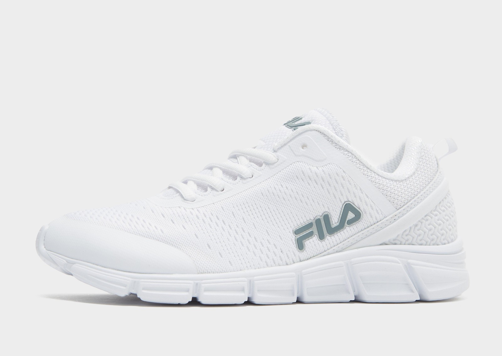 Auténtico Fila Flash Attack para mujer ® (talla para mujer: UK 7 EUR 41) blanco/plateado