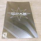 DOA2: Hardcore (Sony PlayStation 2, 2000) Manual Only