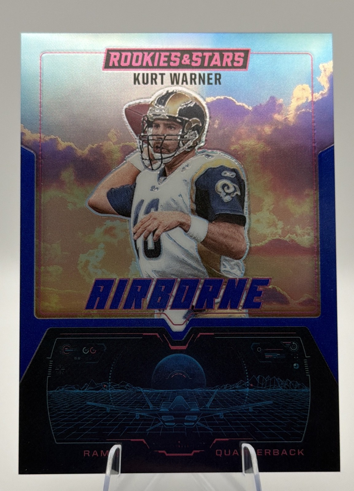 2025 Panini Rookies & Stars Kurt Warner Airborne  🔥#15 Blue /50🔥