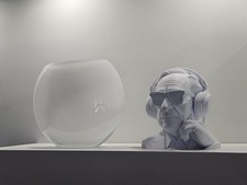 🎶 Busto Franco Battiato – Edizione Artistica in 3D 🎶