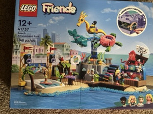 LEGO Friends Beach Amusement Park 41737 Set 1348 pcs Ages 12+ Boxed