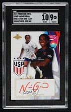 2023 Parkside USWNT One Nation Team NWSL Red Ink /200 Naomi Girma SGC 9 Auto