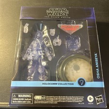 Hasbro Star Wars The Black Series Holocomm Collection OSHA ANISEYA