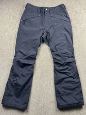 The North Face Mens M Freedom Insulated Snow Pants DryVent Ski Snowboard Black