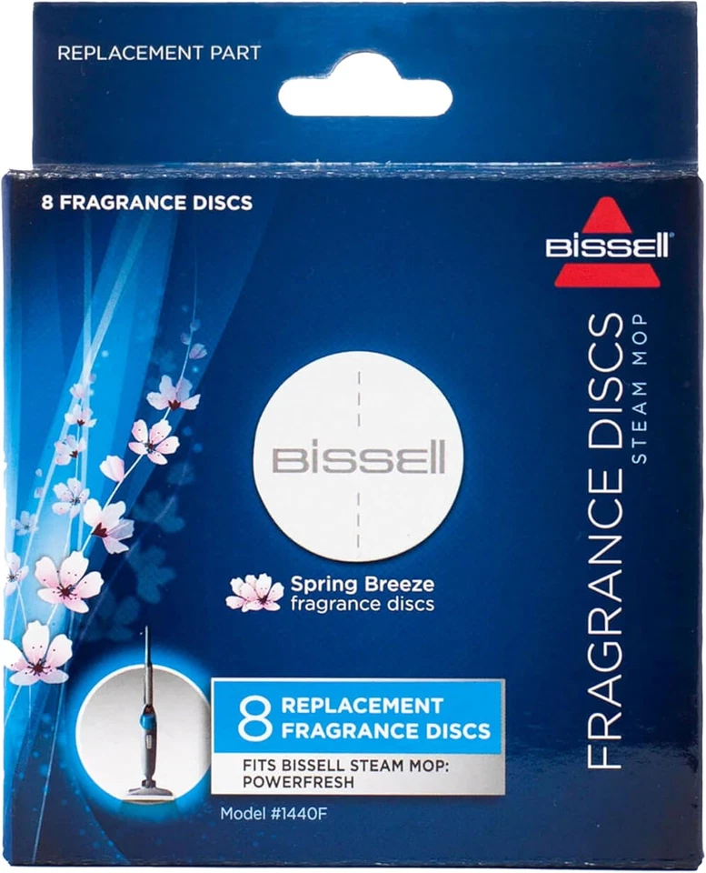 BISSELL Powerfresh Steam Mop Fragrance Discs 1030F | Spring Breeze 8 per Pack