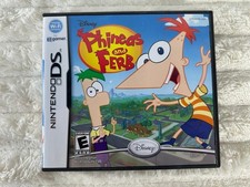 Phineas And Ferb Nintendo DS Case And Manual Only No Game Free Shipping