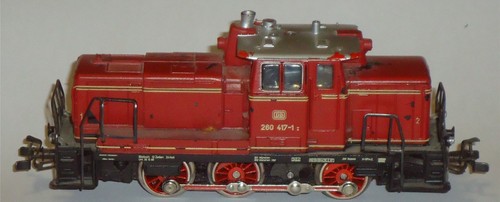 Märklin H0 3064 Bilderkarton Leerkarton / Originalkarton für BR 260 - V60 | Condition: Gebraucht