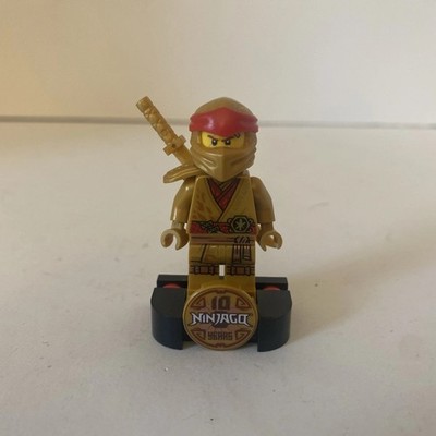 Lego Ninjago KAI 10th Anniversary Golden Ninja 71736 Mini Fig | eBay